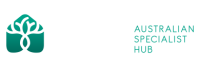 Australian Specialist Hub Logo_White