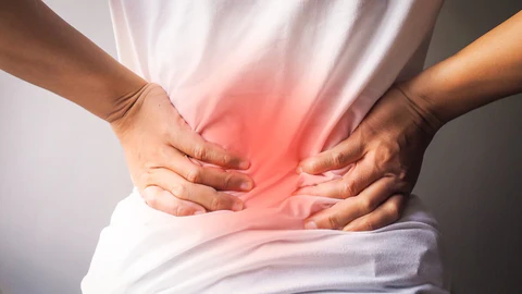 Back injury and the urinary system